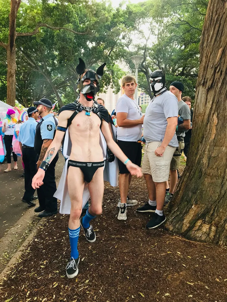 Mascarado em Sydney Mardi Gras