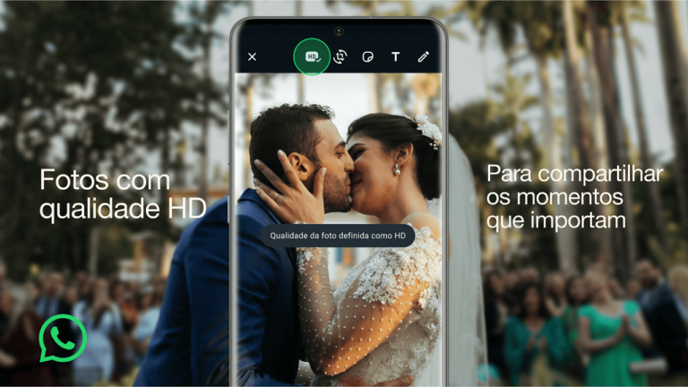WhatsApp permite fotos em HD e figurinhas com IA